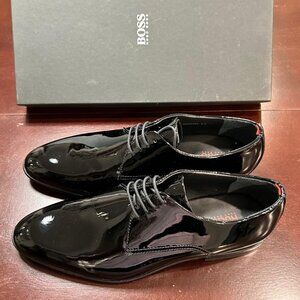 HUGO Patent Leather Oxford Shoes